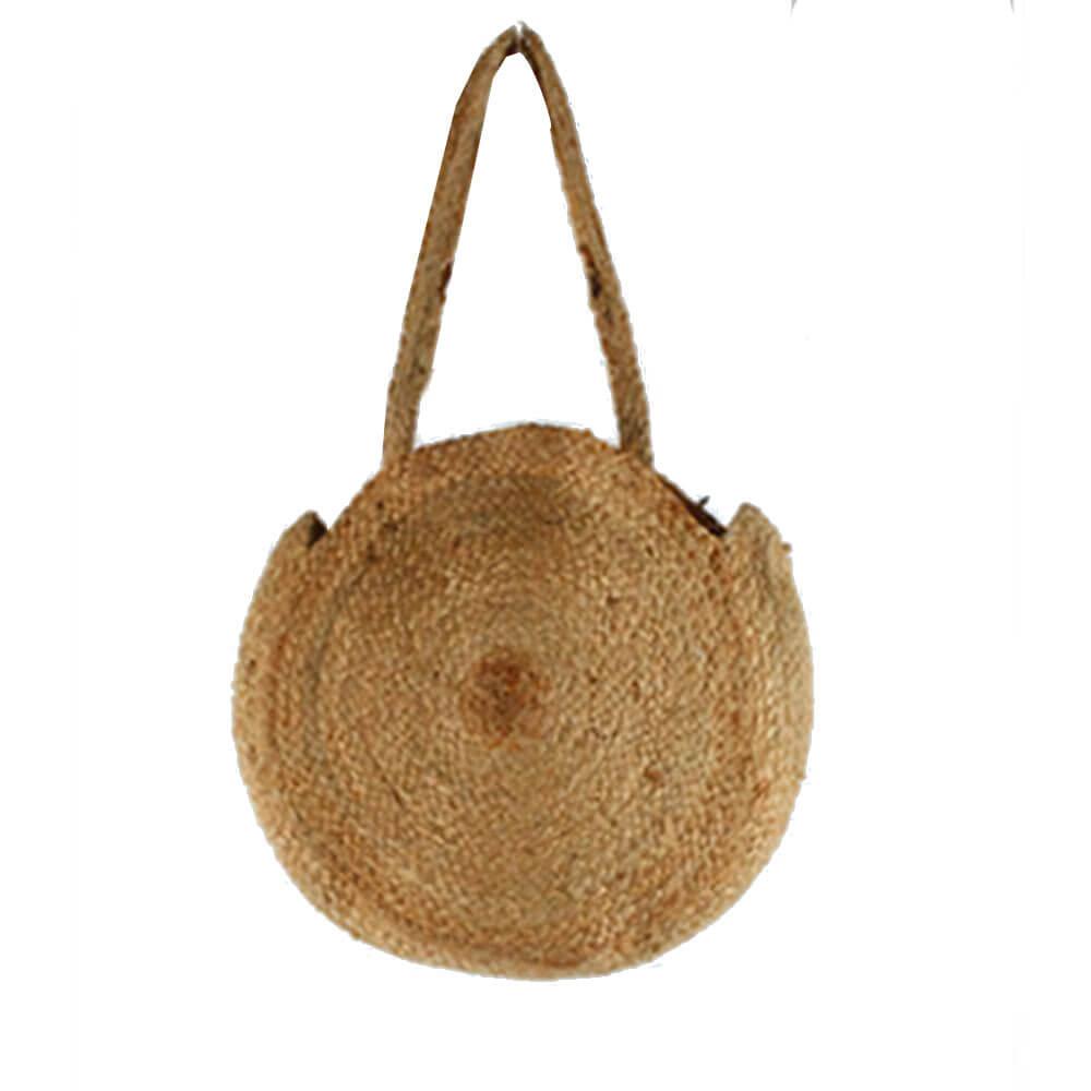 Infinity Jute Shoulder Bag With Tassel (45X45Cm)  |  Wallets & Money Clips Accessories Wallets & Money Clips