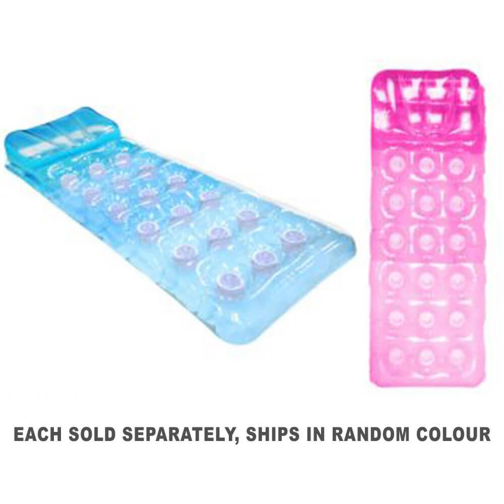 Inflatable Mattress Pink And Blue Assorted (183X71Cm)  |  Swimming & Beach Outdoor Swimming & Beach