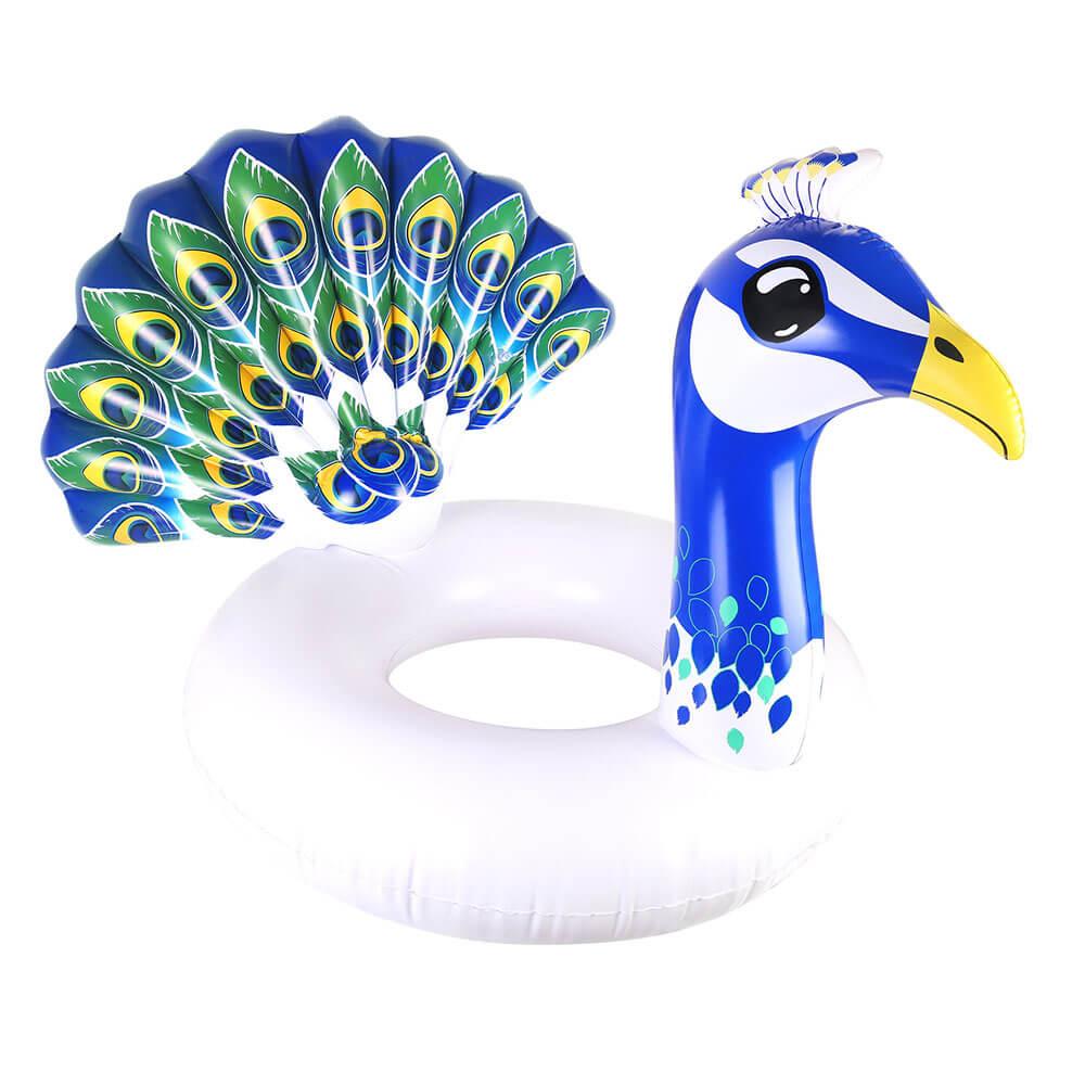 Inflatable Peacock Swim Ring  |  Swimming & Beach Outdoor Swimming & Beach