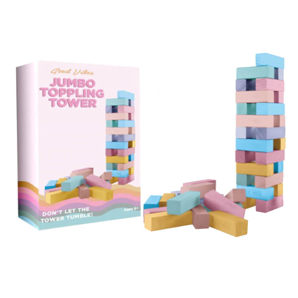 Jumbo Toppling Tower 54Pcs (79X12Cm)  |  Swimming & Beach Outdoor Swimming & Beach