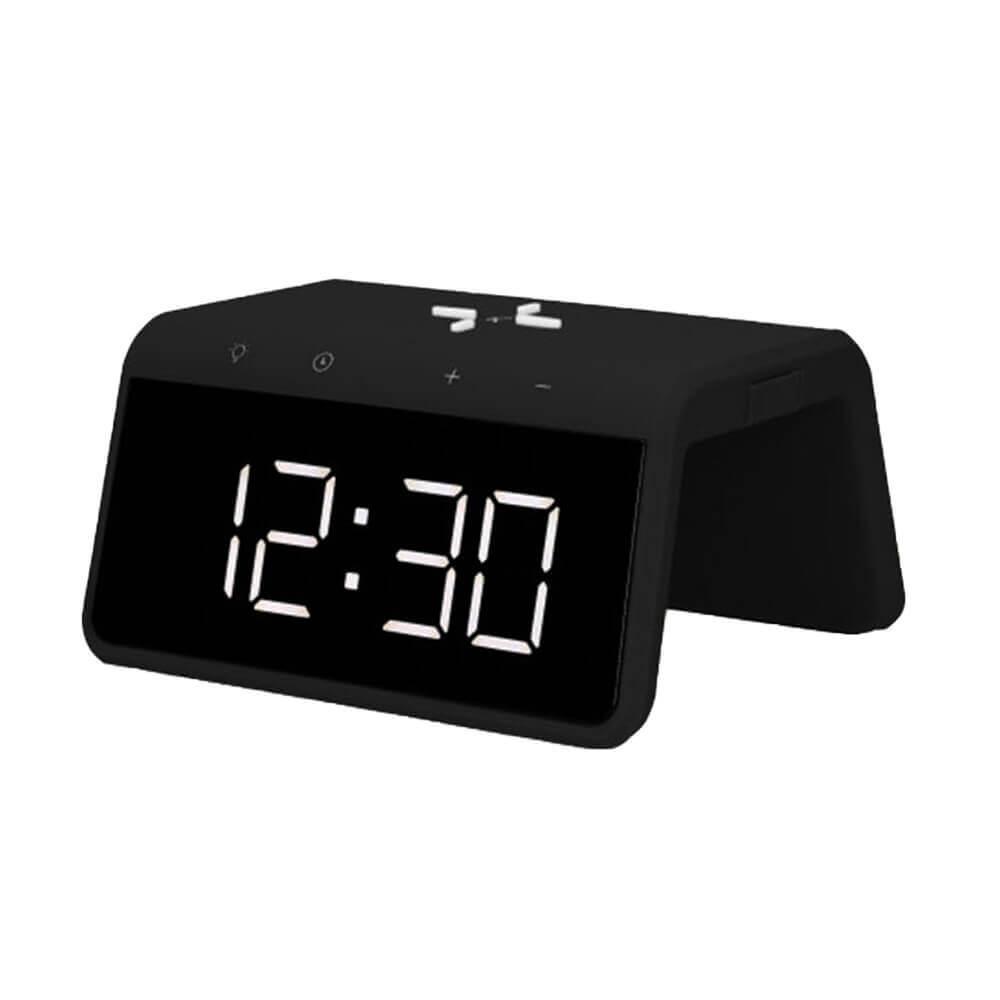 Led Clock With Light And Wireless Qi Charger  |  Chargers & Adapters Chargers & Adapters Chargers & Adapters