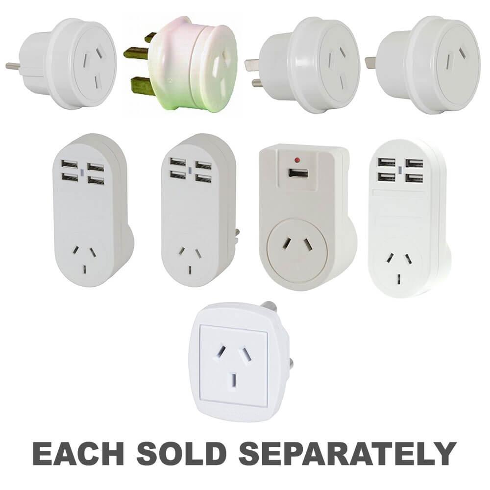 Mains Travel Adaptor  |  Phones & Accessories Indoor Phones & Accessories