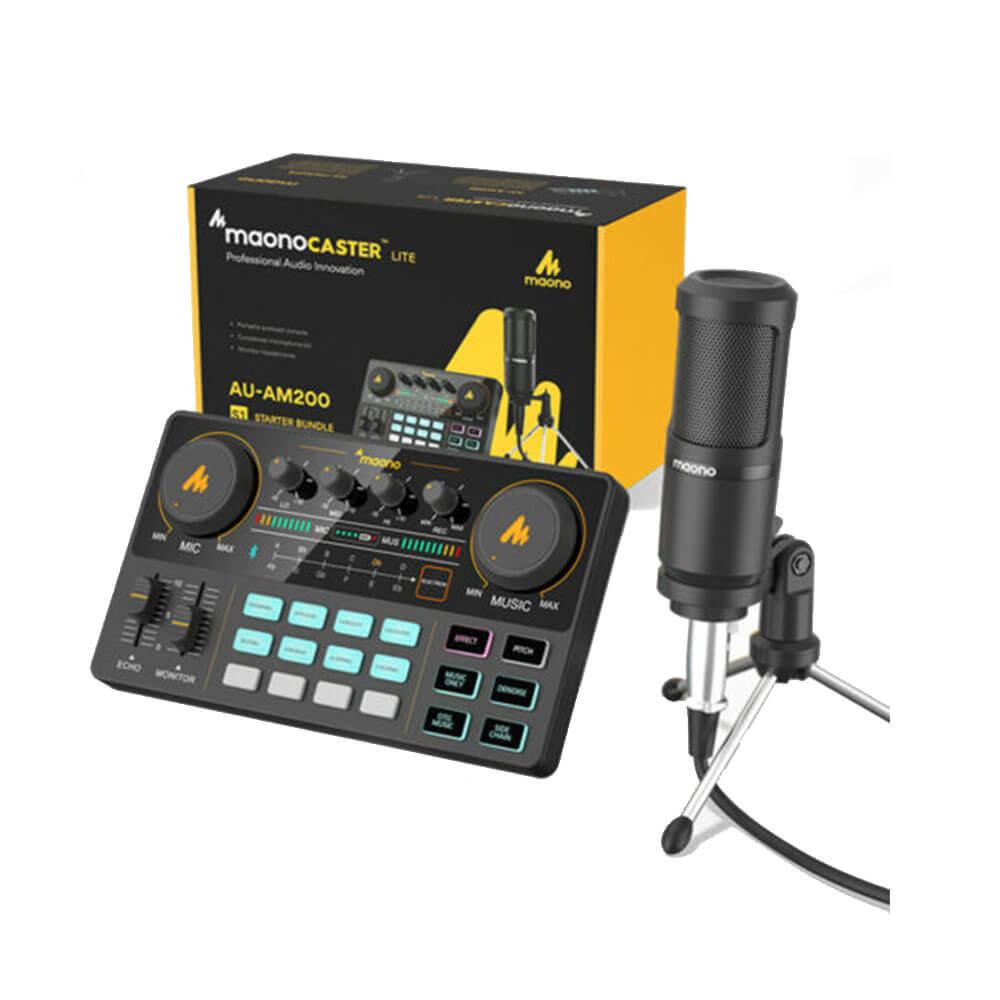 Maonocaster All In One Podcast Production Studio With Mic  |  Music Indoor Music