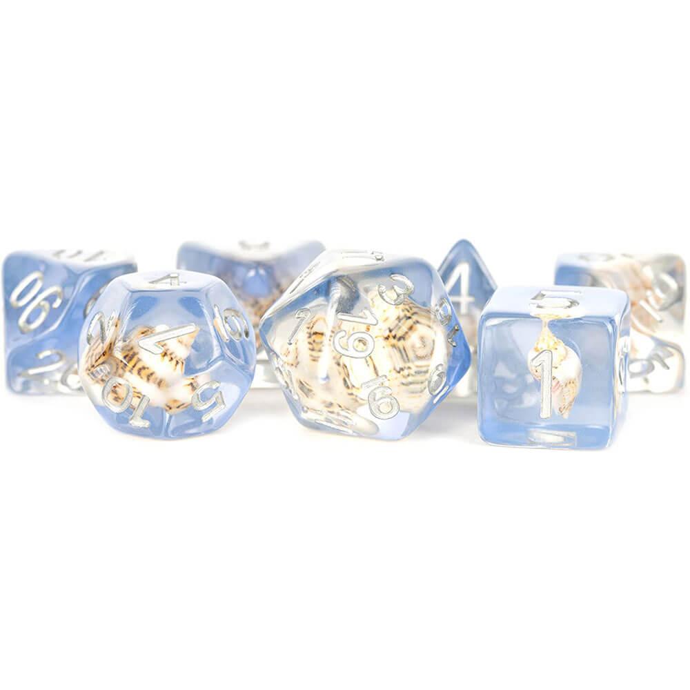 Mdg Resin Polyhedral Dice Set Sea Conch 16Mm  |  Gaming & Gambling Gaming & Gambling Gaming & Gambling