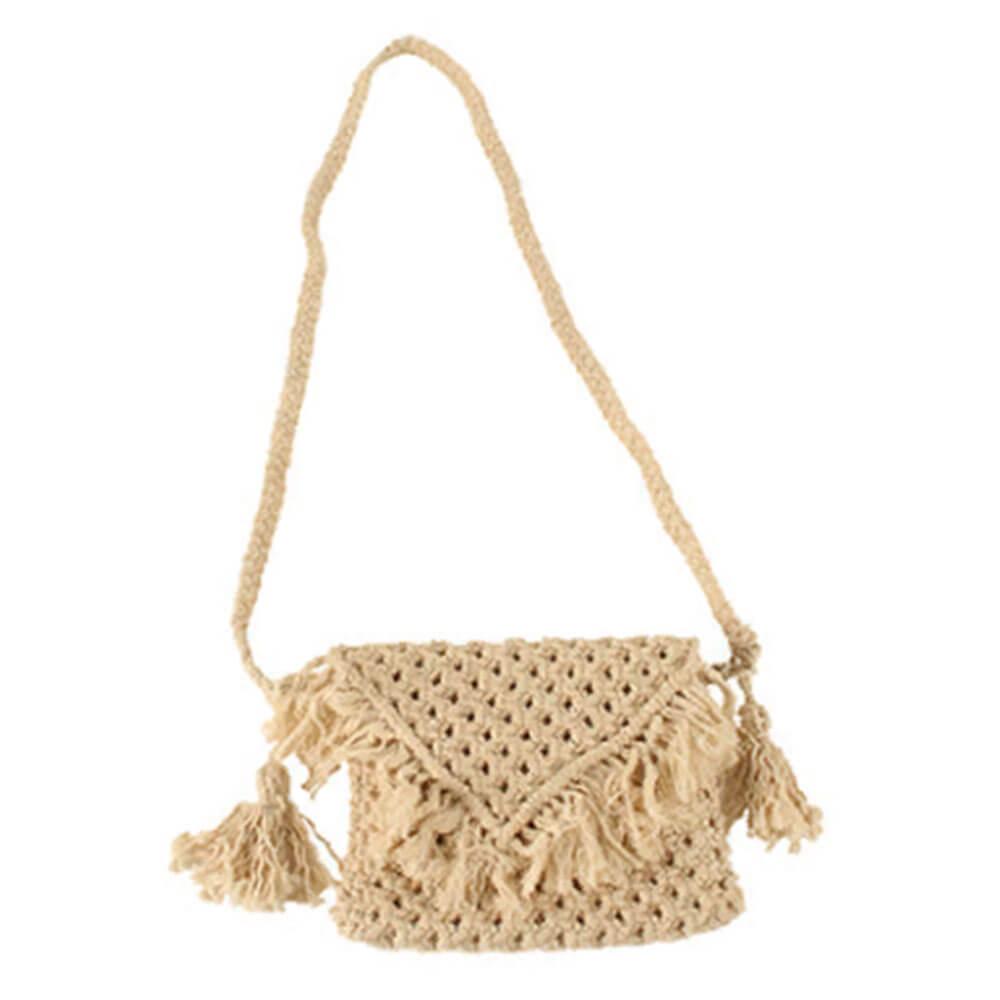 Melanie Macrame Shoulder Bag (25X25Cm)  |  Wallets & Money Clips Accessories Wallets & Money Clips