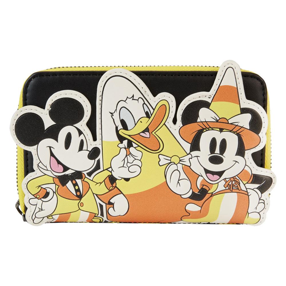 Mickey & Friends Candy Corn Zip Around Wallet  |  Wallets & Money Clips Accessories Wallets & Money Clips