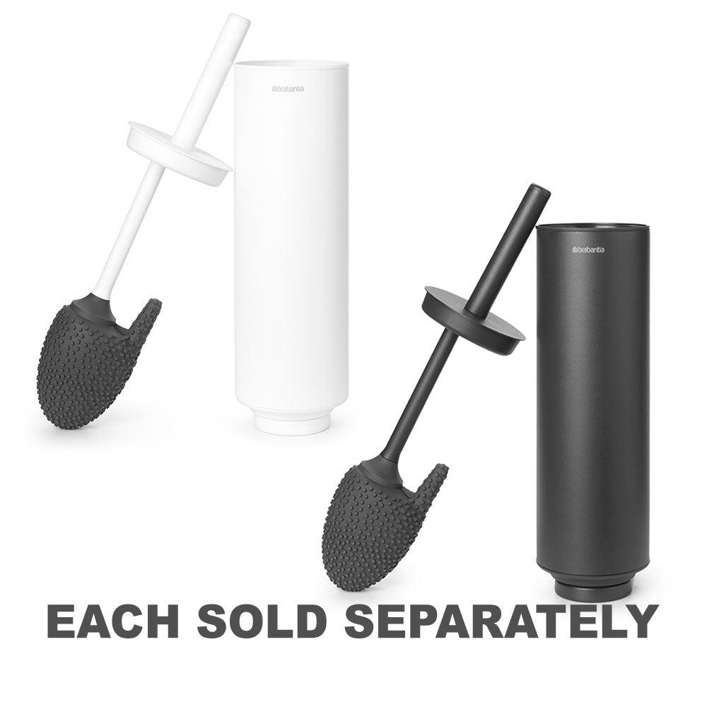 Mindset Toilet Brush And Holder  |  Shaving & Grooming Grooming Mineral Grey