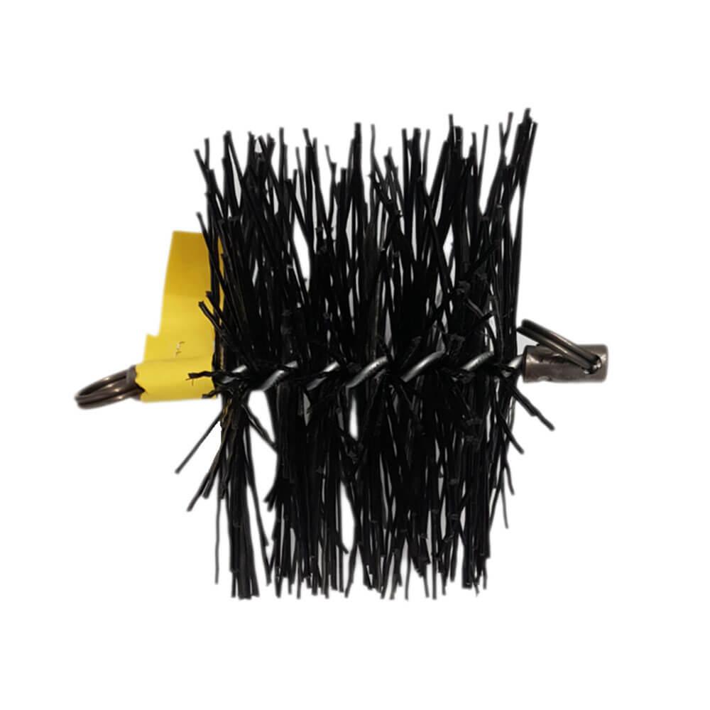 Mini 10Cm Polypropylene Pull Thru Blk Brush (8" Dia.)  |  Barbeques Barbeques Barbeques