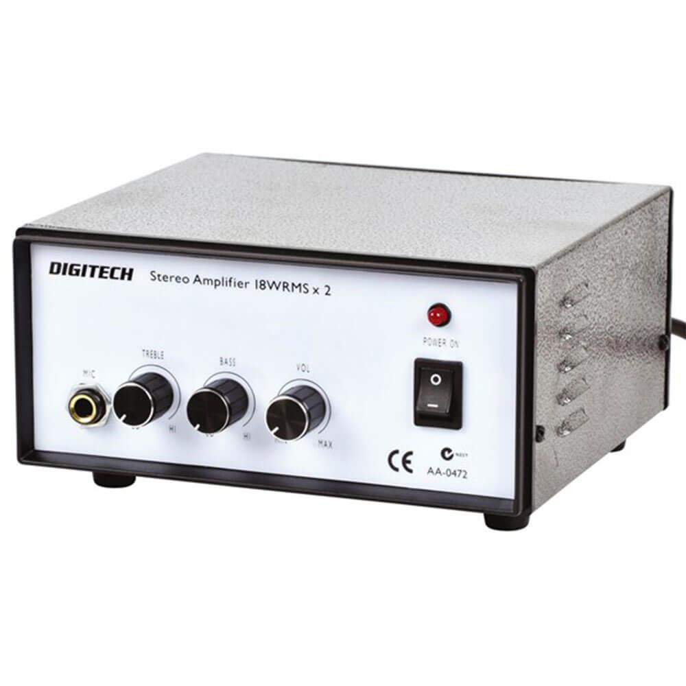 Mini Stereo Home Amplifier W/ Tone Ctrl (2X18W Rms 240Vac)  |  Audio / Video & Home Theatre Audio / Video & Home Theatre Audio / Video & Home Theatre