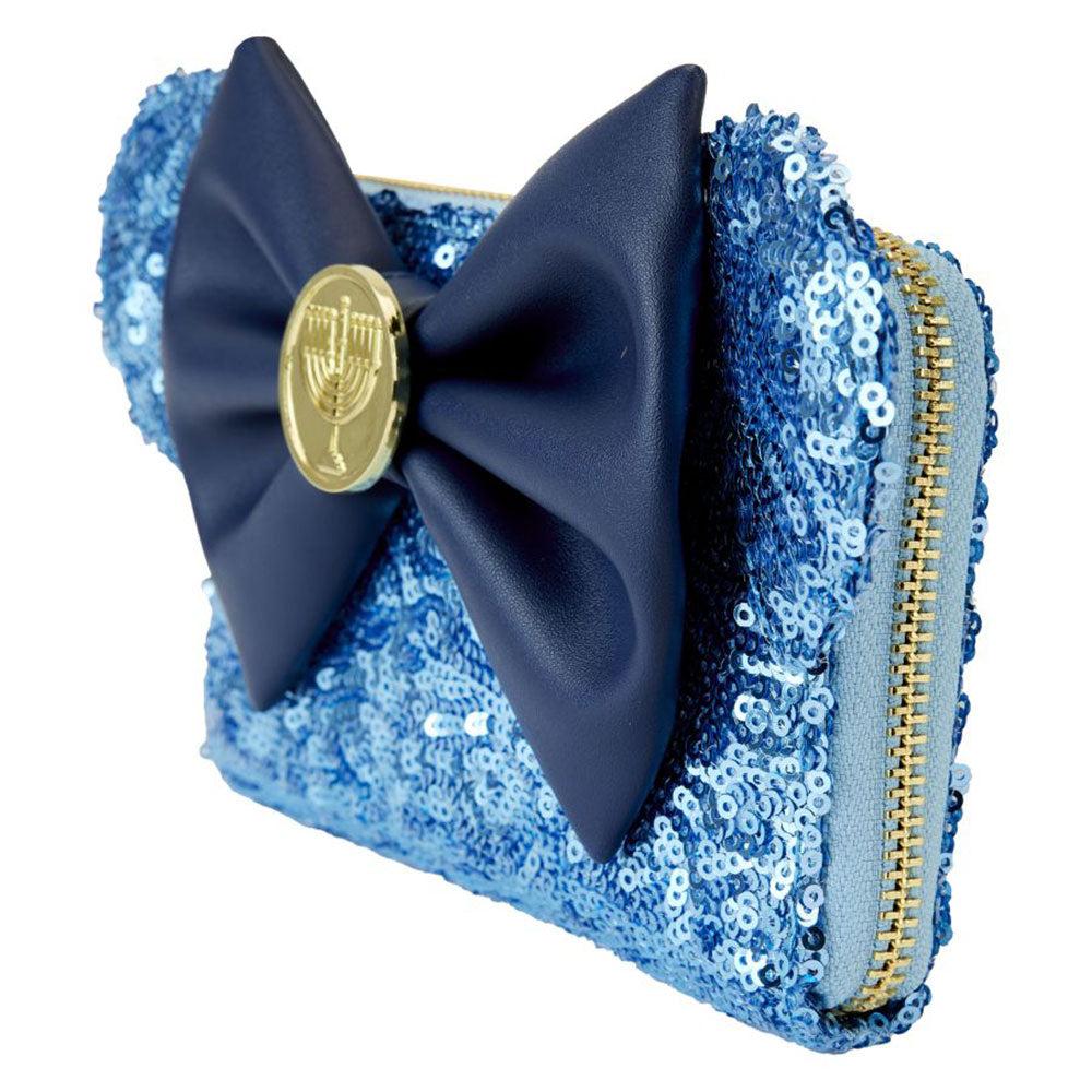 Minnie Mouse Hanukkah Sequin Zip Around Wallet  |  Wallets & Money Clips Accessories Wallets & Money Clips