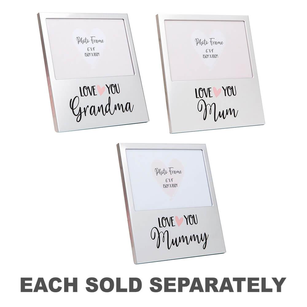 Mothers Day Gifts Love You Aluminium Photo Frame  |  Camera & Photo Camera & Photo Camera & Photo