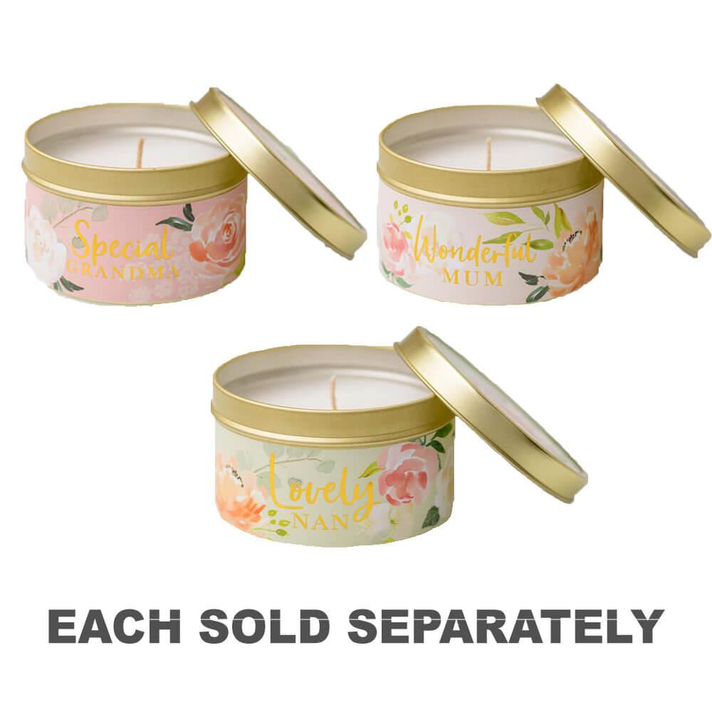 Mother’s Day Gifts Tin Candle  |  Lighters & Ashtrays Indoor Lighters & Ashtrays