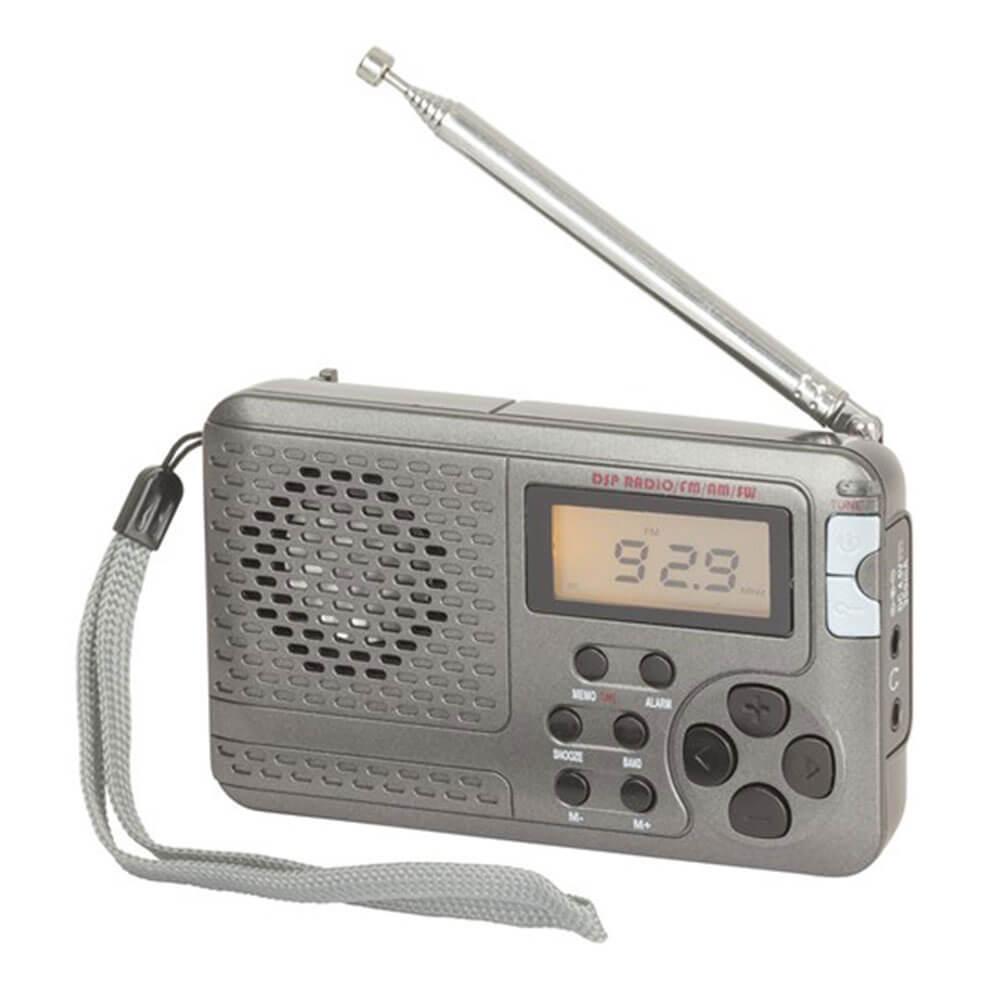 Multiband Fm/Mw/Sw Pocket Alarm Radio  |  Music Indoor Music