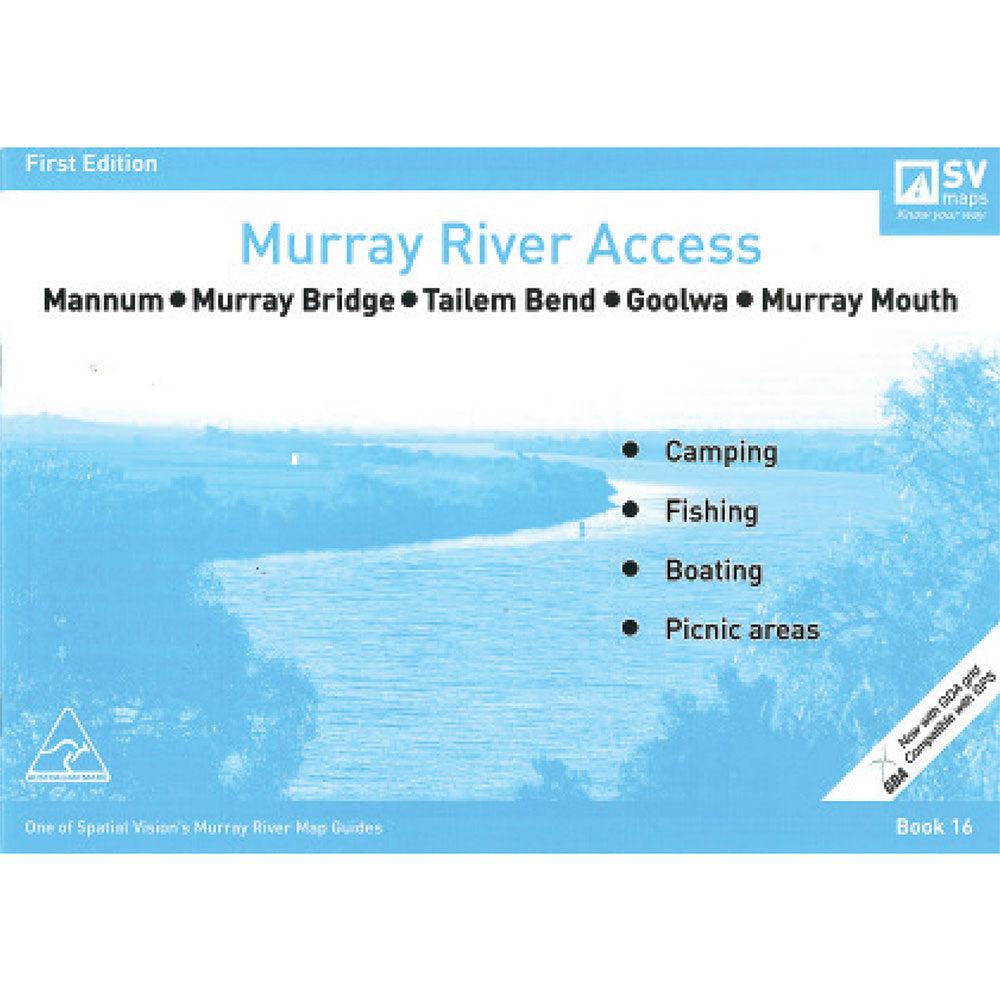 Murray River Access #16 Mannum To Murray Mouth Map  |  Boating & Fishing Boating & Fishing Boating & Fishing