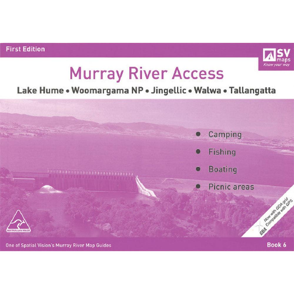 Murray River Access #6 Lake Hume To Tallangatta Map  |  Boating & Fishing Boating & Fishing Boating & Fishing