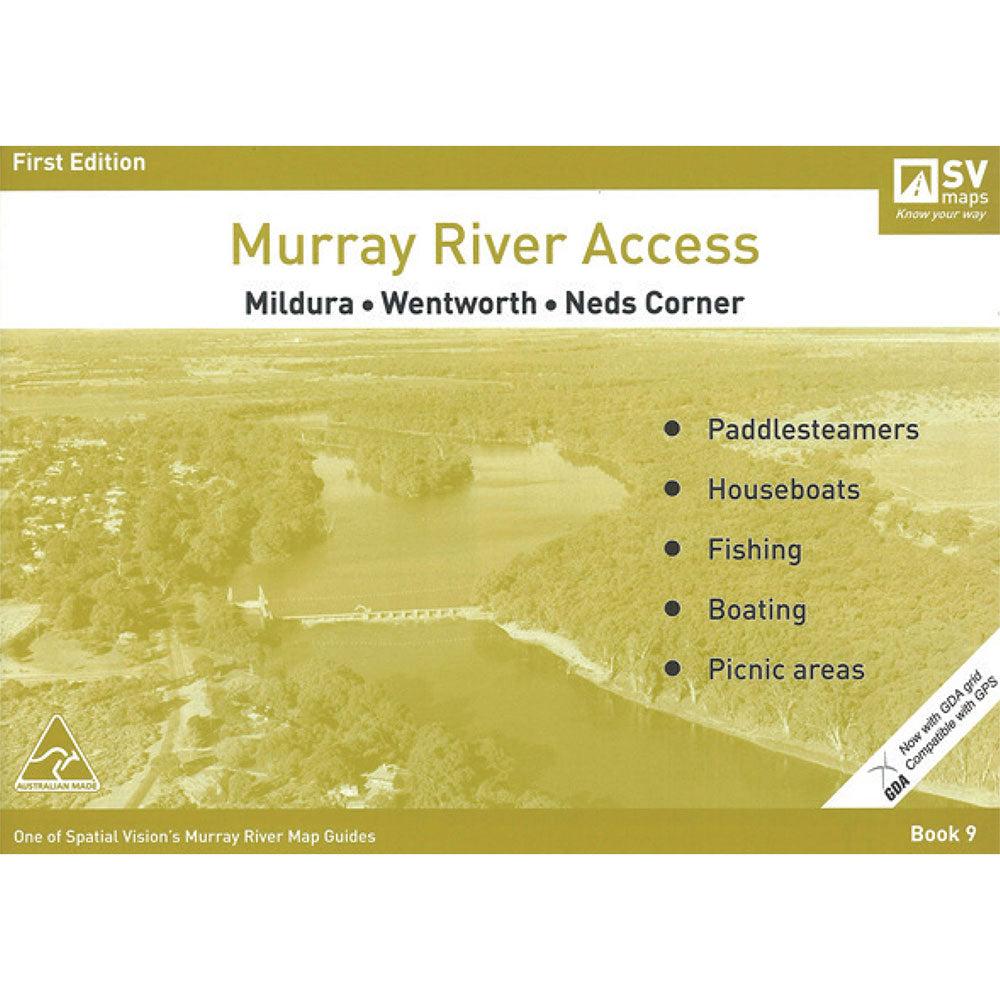 Murray River Access #9 Mildura-Wentworth-Neds Corner Map  |  Boating & Fishing Boating & Fishing Boating & Fishing