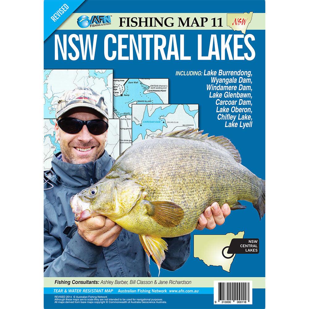 Nsw Central Lakes Map  |  Boating & Fishing Boating & Fishing Boating & Fishing