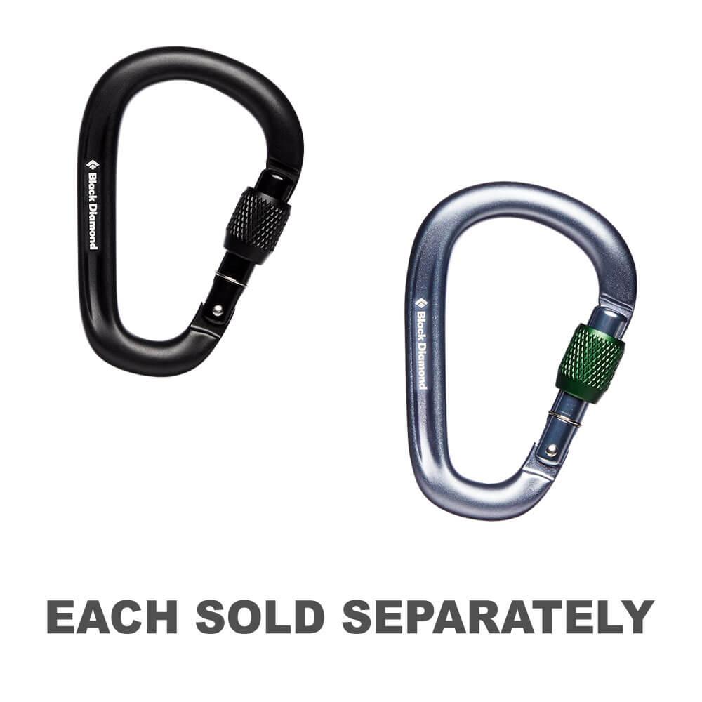 Pearlock Screwgate Carabiner  |  Hiking & Walking Hiking & Walking Black