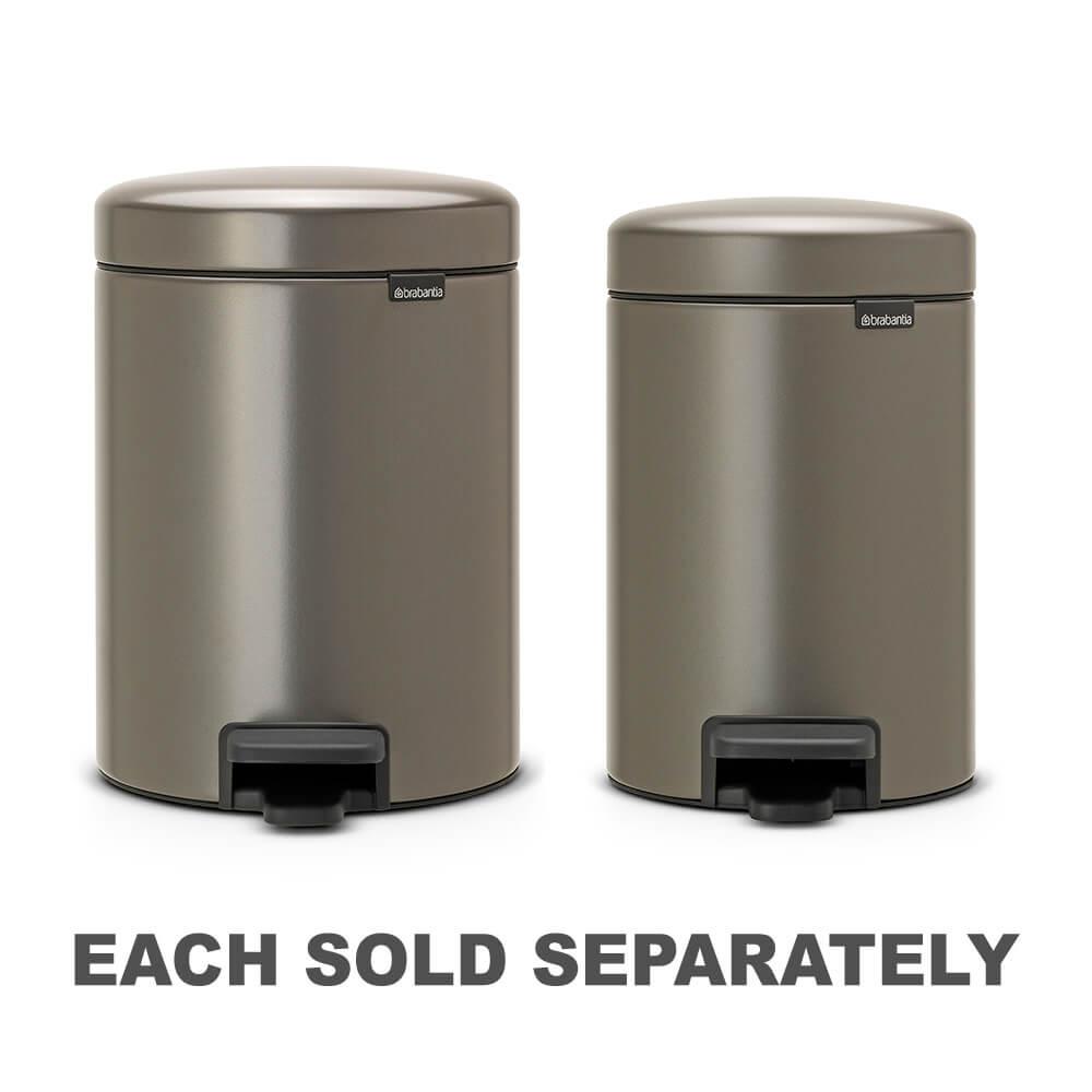 Pedal Bin Newicon (Platinum)  |  Bedroom & Manchester Bedroom & Manchester Bedroom & Manchester