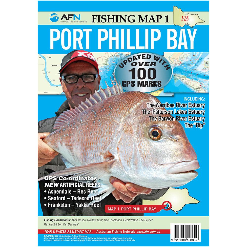 Port Phillip Bay Map  |  Boating & Fishing Boating & Fishing Boating & Fishing