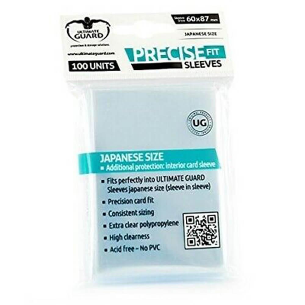 Precise-Fit Card Sleeves Japanese Size 100Pcs  |  Gaming & Gambling Gaming & Gambling Gaming & Gambling