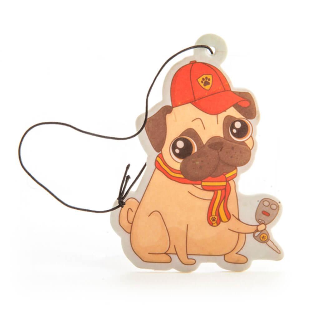 Pug Air Freshener  |  Fragrances Fragrances Fragrances