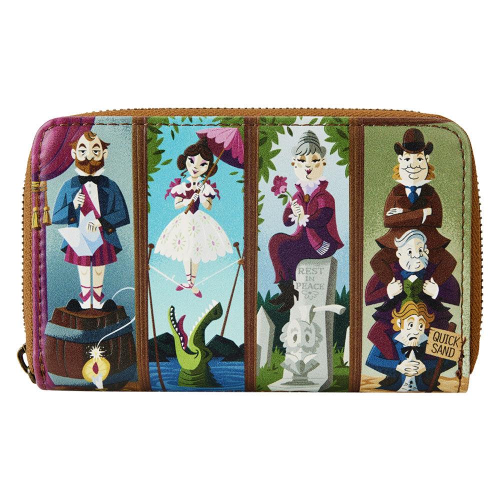 S Haunted Mansion Portraits Zip Wallet  |  Wallets & Money Clips Accessories Wallets & Money Clips