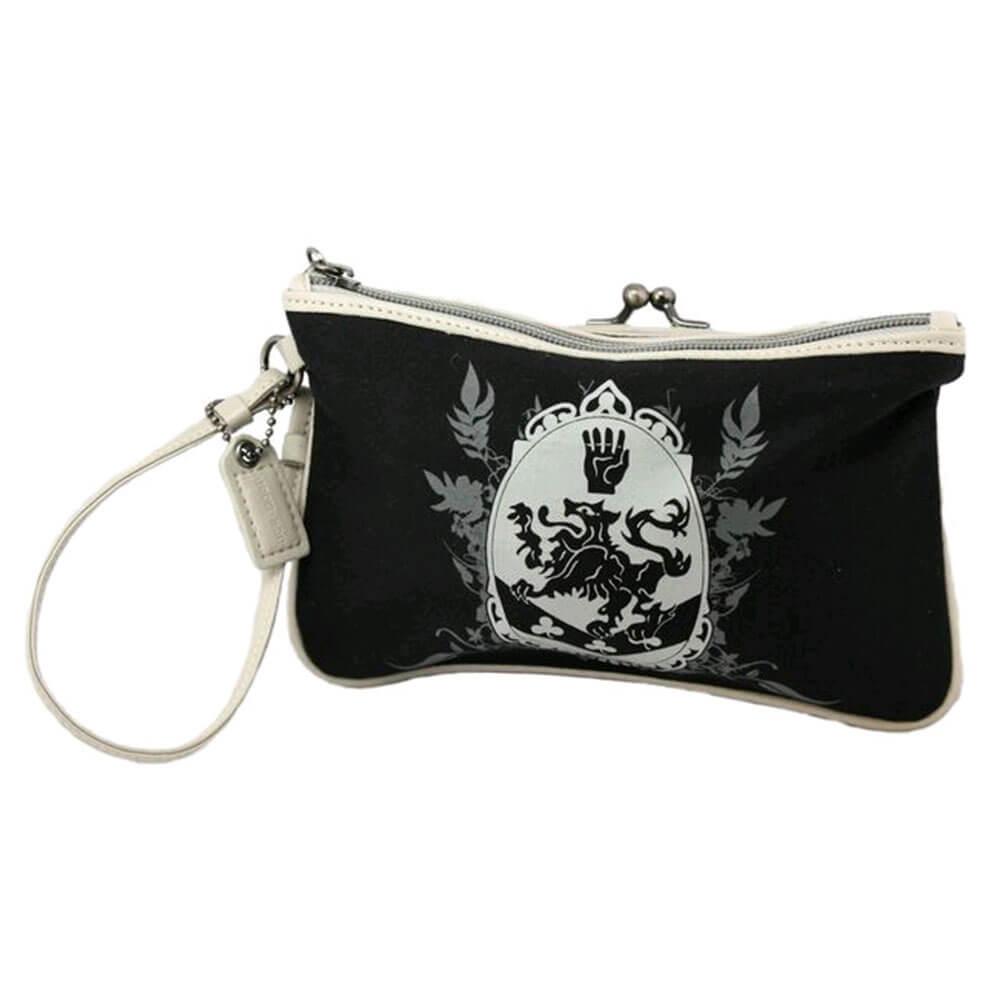 Saga New Moon Wallet Fabric W/ Change Cullen Crest  |  Wallets & Money Clips Accessories Wallets & Money Clips