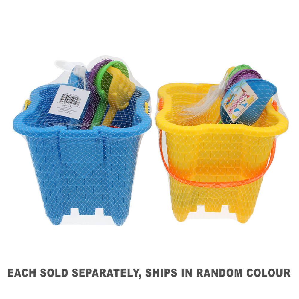 Sand Castle Bucket & Tools (1Pc Random Style)  |  Swimming & Beach Outdoor Swimming & Beach