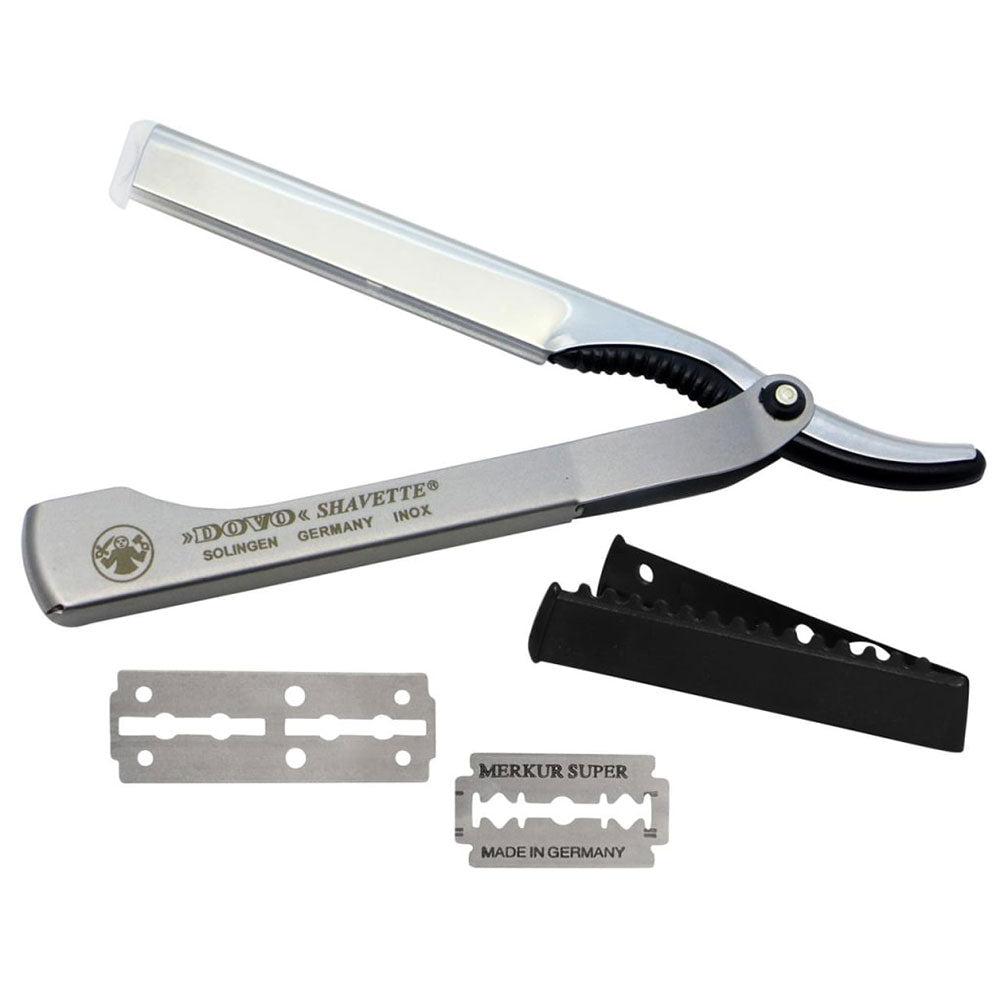 Shavette Straight Razor With Inserts (Clear/Black)  |  Shaving & Grooming Grooming Shaving & Grooming