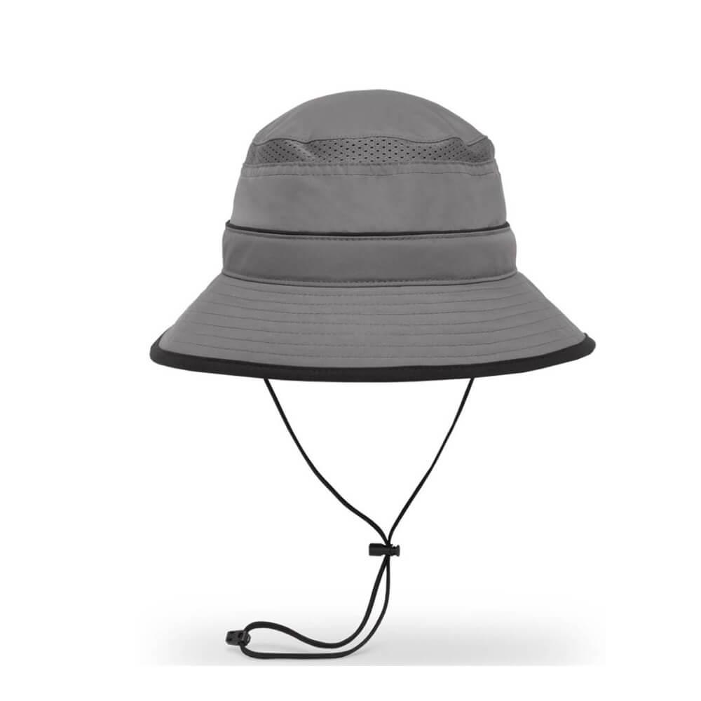 Solar Bucket Hat (Large/Charcoal/Black)  |  Hats, Scarves & Gloves Accessories Hats, Scarves & Gloves