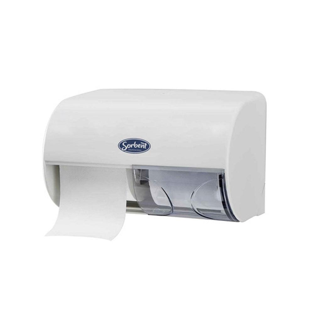 Sorbent Double Tissue Toilet Roll Dispenser (White)  |  Other Accessories Accessories Other Accessories