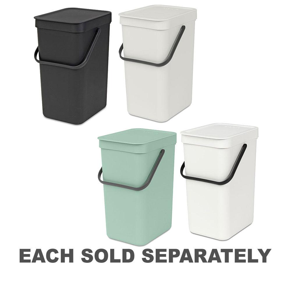 Sort & Go Waste Bin 12L  |  Bedroom & Manchester Bedroom & Manchester Bedroom & Manchester