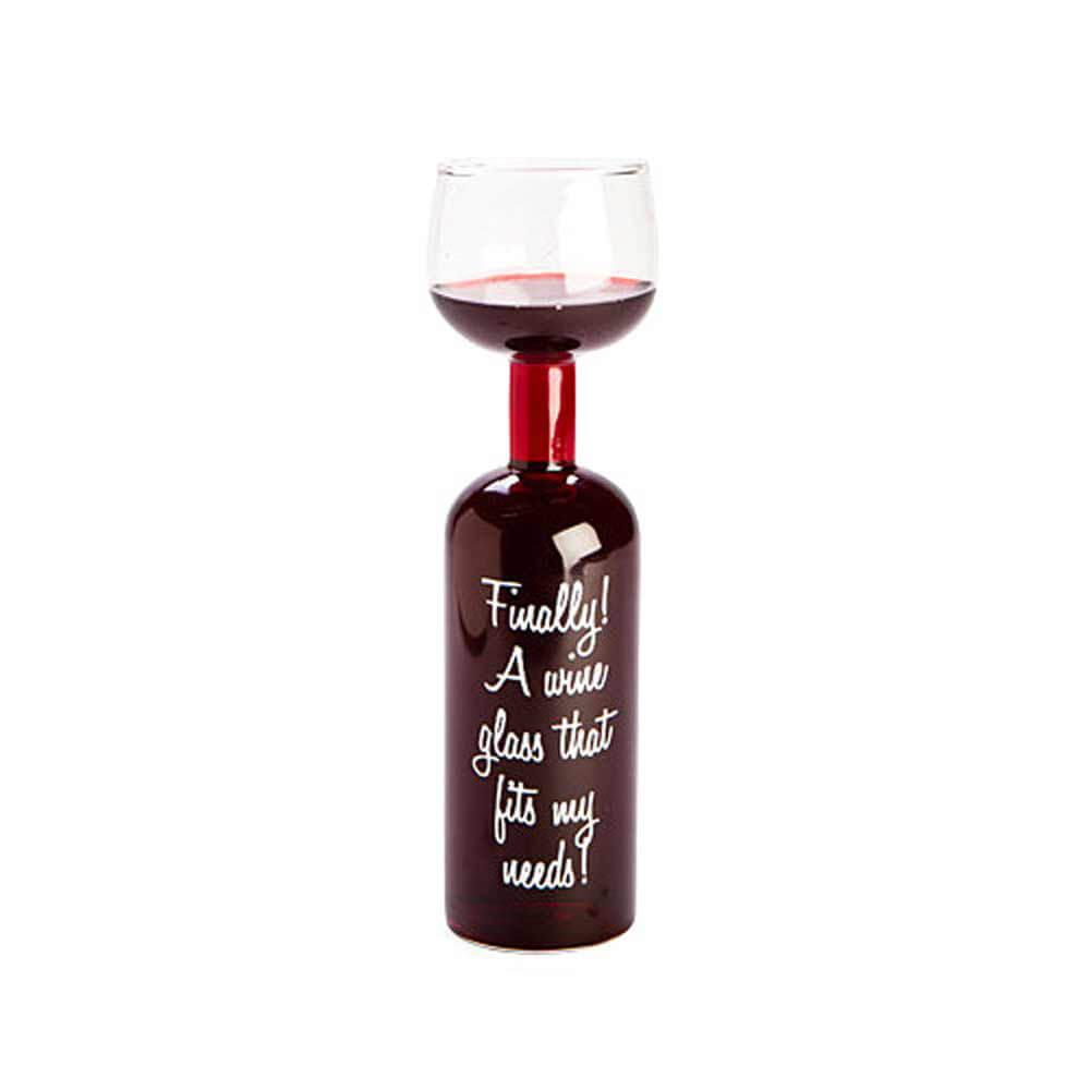 The Wine Bottle Glass  |  Drinking & Bar Drinking & Bar Drinking & Bar