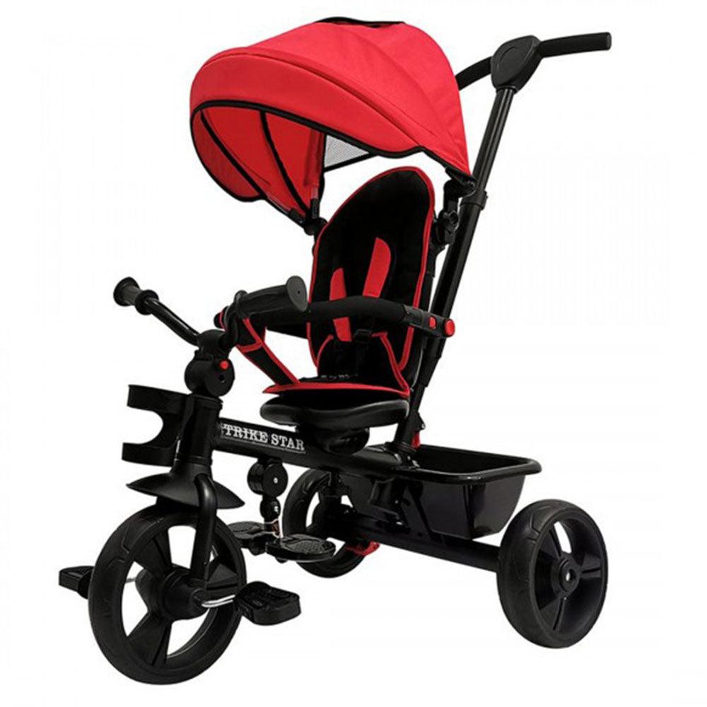 Trike Star 3-In-1 Deluxe Tricycle (Red)  |  Cycling Cycling Cycling