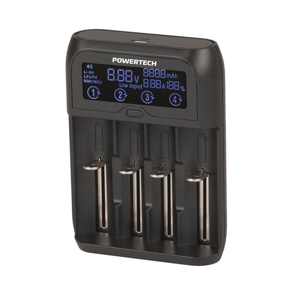 Universal 4 Channel Fast Charger With Lcd Display  |  Chargers & Adapters Chargers & Adapters Chargers & Adapters