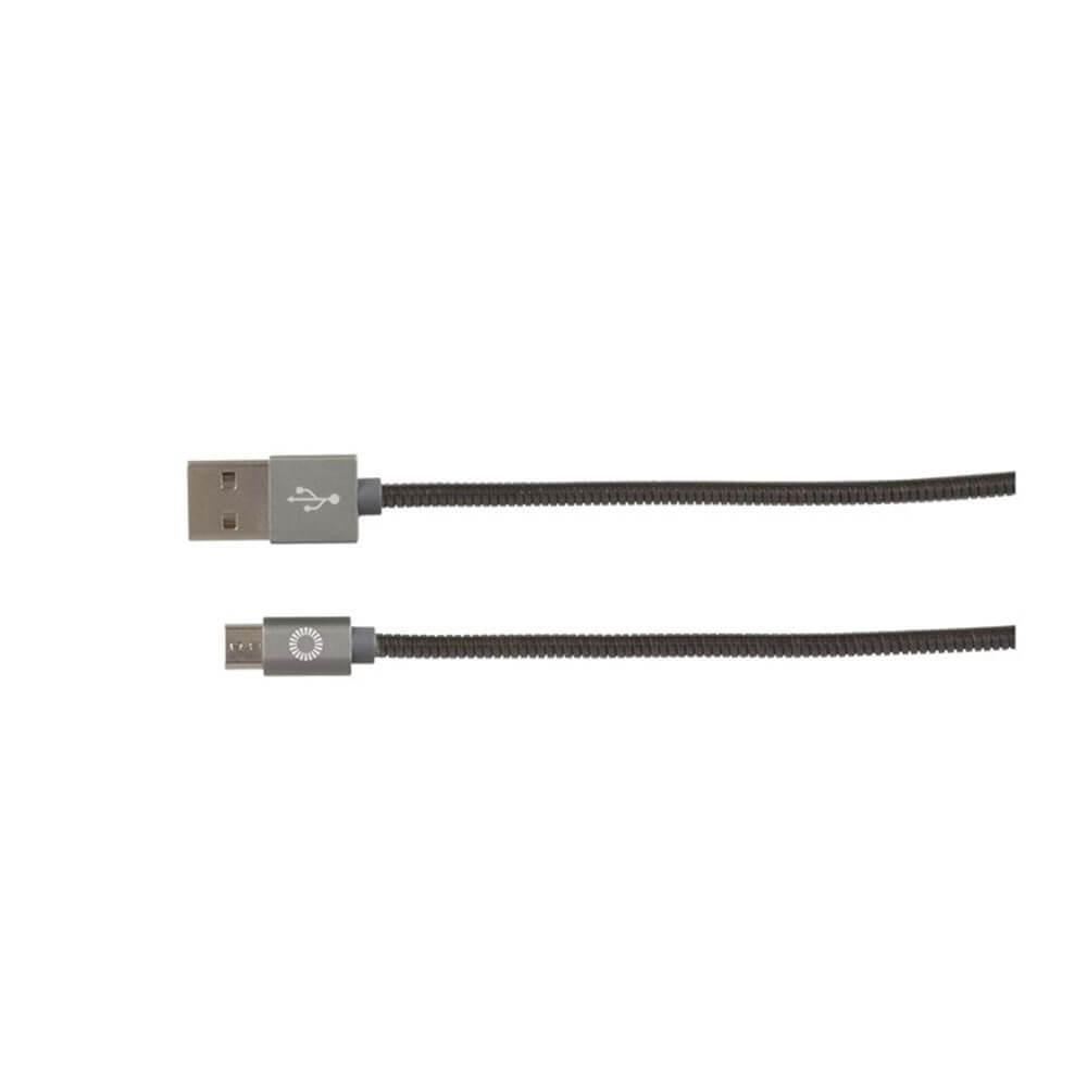 Usb Type-A Plug To Micro Type-B Armoured Cable 1M  |  Chargers & Adapters Chargers & Adapters Chargers & Adapters