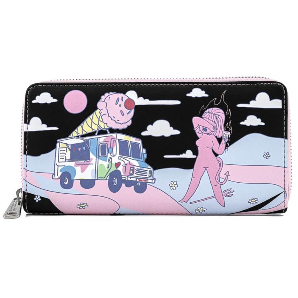 Valfre Lucy Ice Cream Truck Zip Purse  |  Wallets & Money Clips Accessories Wallets & Money Clips