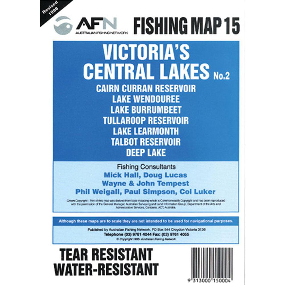 Victorian Central Lakes 2 Map  |  Boating & Fishing Boating & Fishing Boating & Fishing