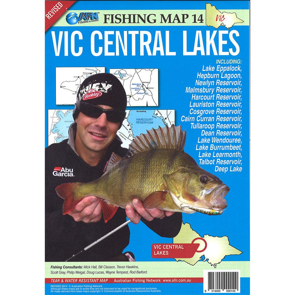 Victorian Central Lakes Map  |  Boating & Fishing Boating & Fishing Boating & Fishing