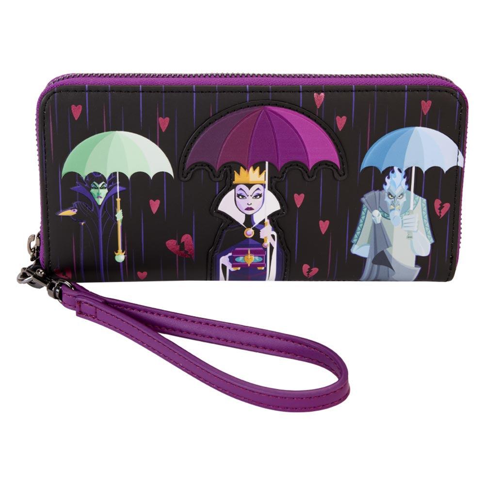 Villains Curse Your Hearts Zip Wristlet  |  Wallets & Money Clips Accessories Wallets & Money Clips