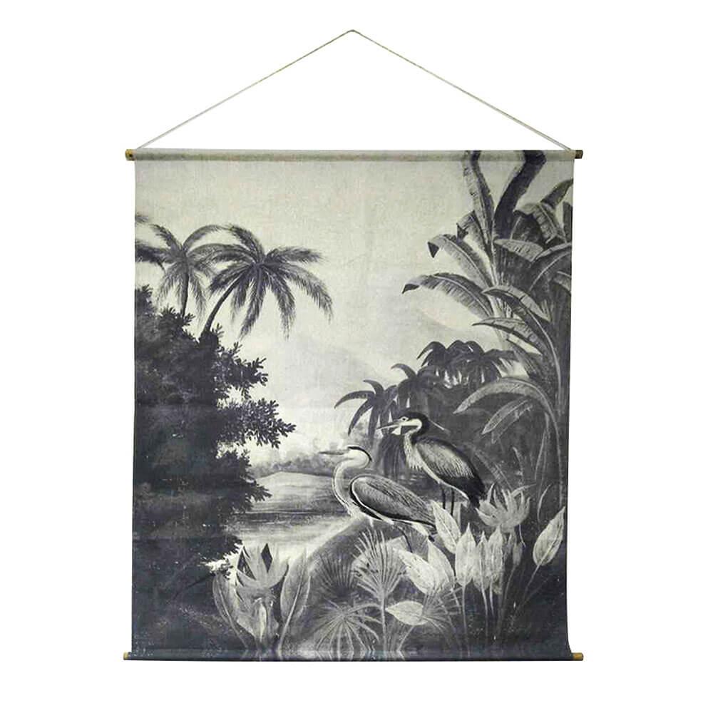 Vintage Jungle Wall Art Hanging (186X154Cm)  |  Gardening Gardening Gardening