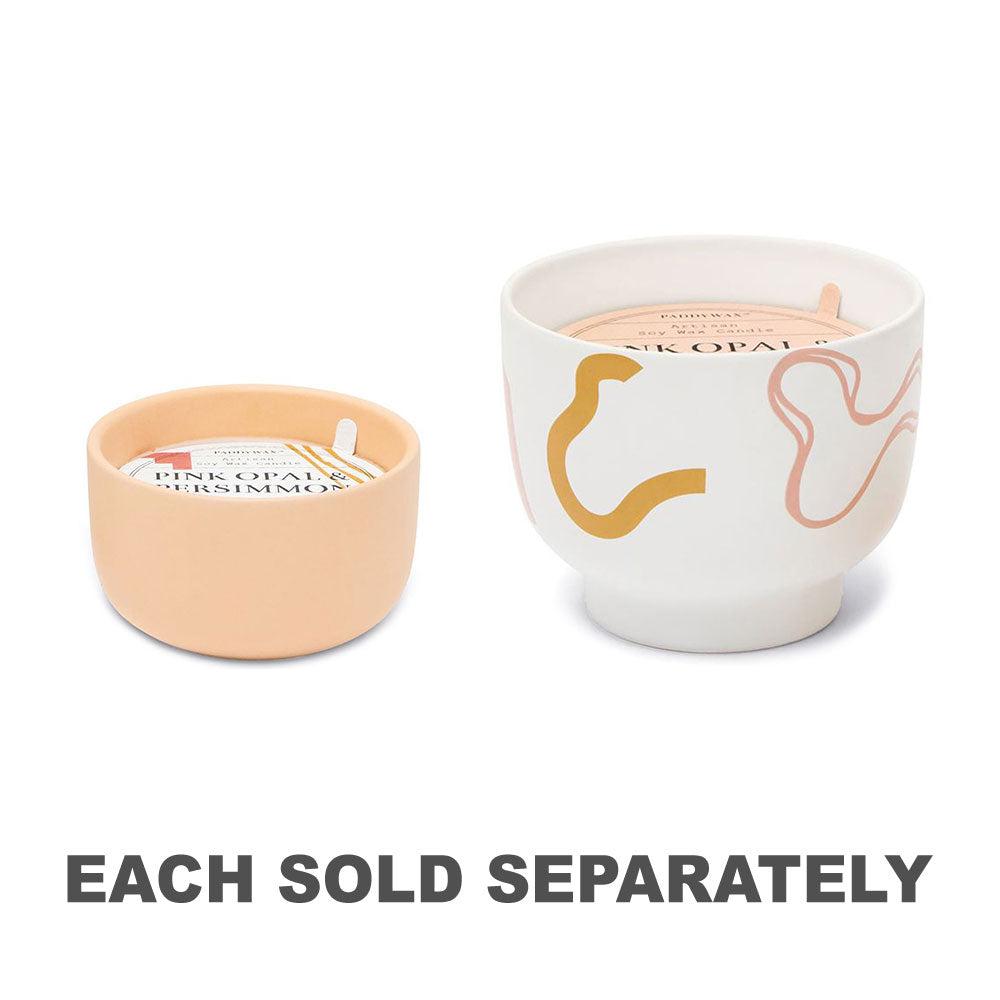 Wabi Sabi Pink Opal & Persimmon Scented Candle  |  Lighters & Ashtrays Indoor Lighters & Ashtrays