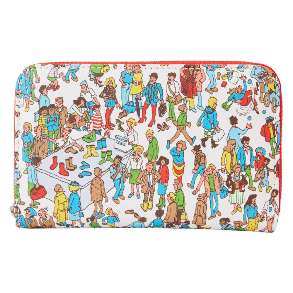 Where’s Wally Art Print Zip Around Wallet  |  Wallets & Money Clips Accessories Wallets & Money Clips