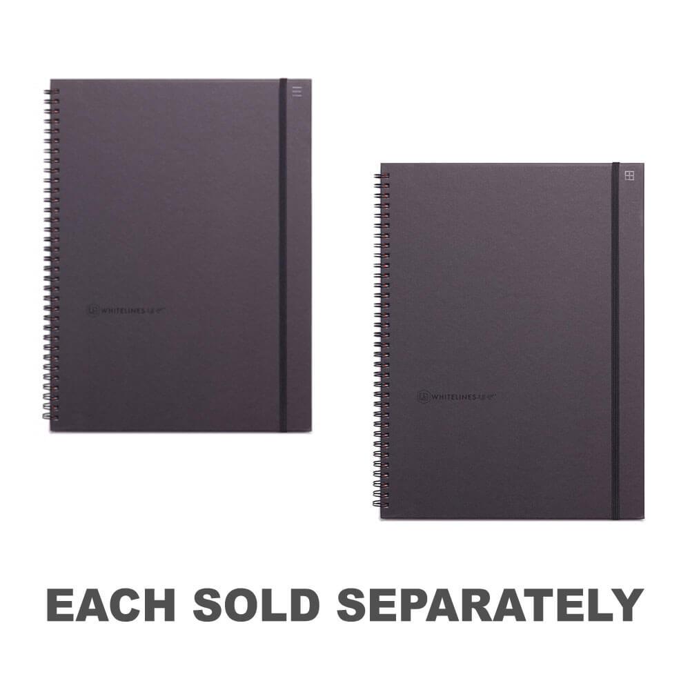 Whitelines Spiral Notebook A4 Black 160 Page  |  Other Accessories Accessories Other Accessories