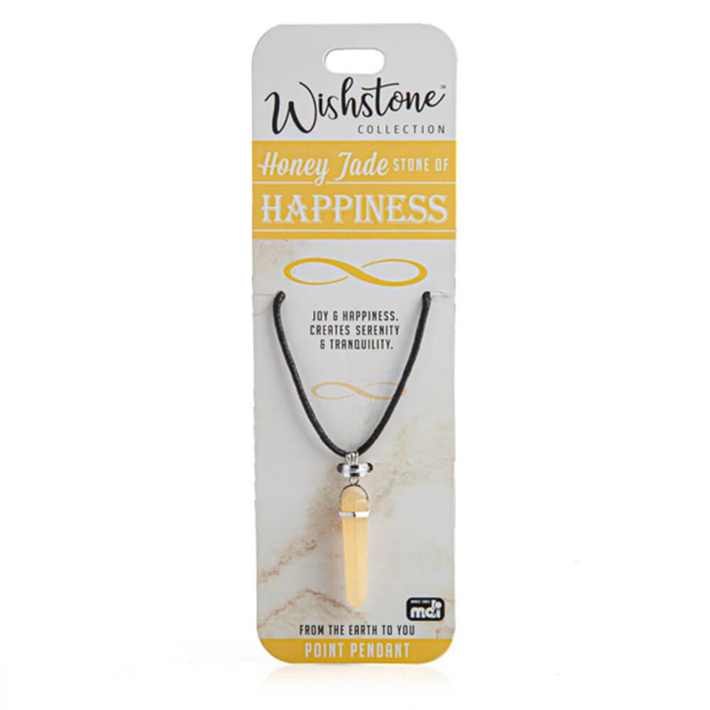 Wishstone Collection Honey Jade Point Pendant  |  Watches & Jewellery Accessories Watches & Jewellery