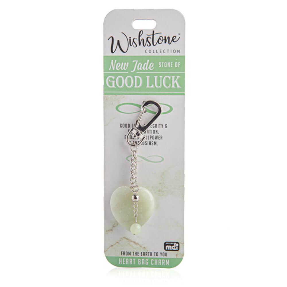 Wishstone Collection New Jade Heart Bag Charm  |  Watches & Jewellery Accessories Watches & Jewellery