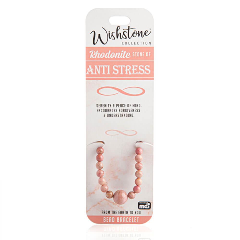 Wishstone Collection Rhodonite Bead Bracelet  |  Watches & Jewellery Accessories Watches & Jewellery