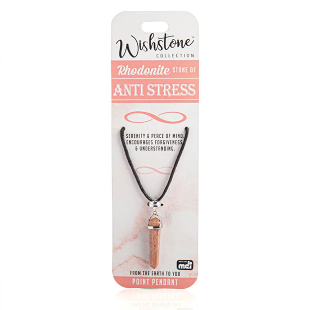 Wishstone Collection Rhodonite Point Pendant  |  Watches & Jewellery Accessories Watches & Jewellery