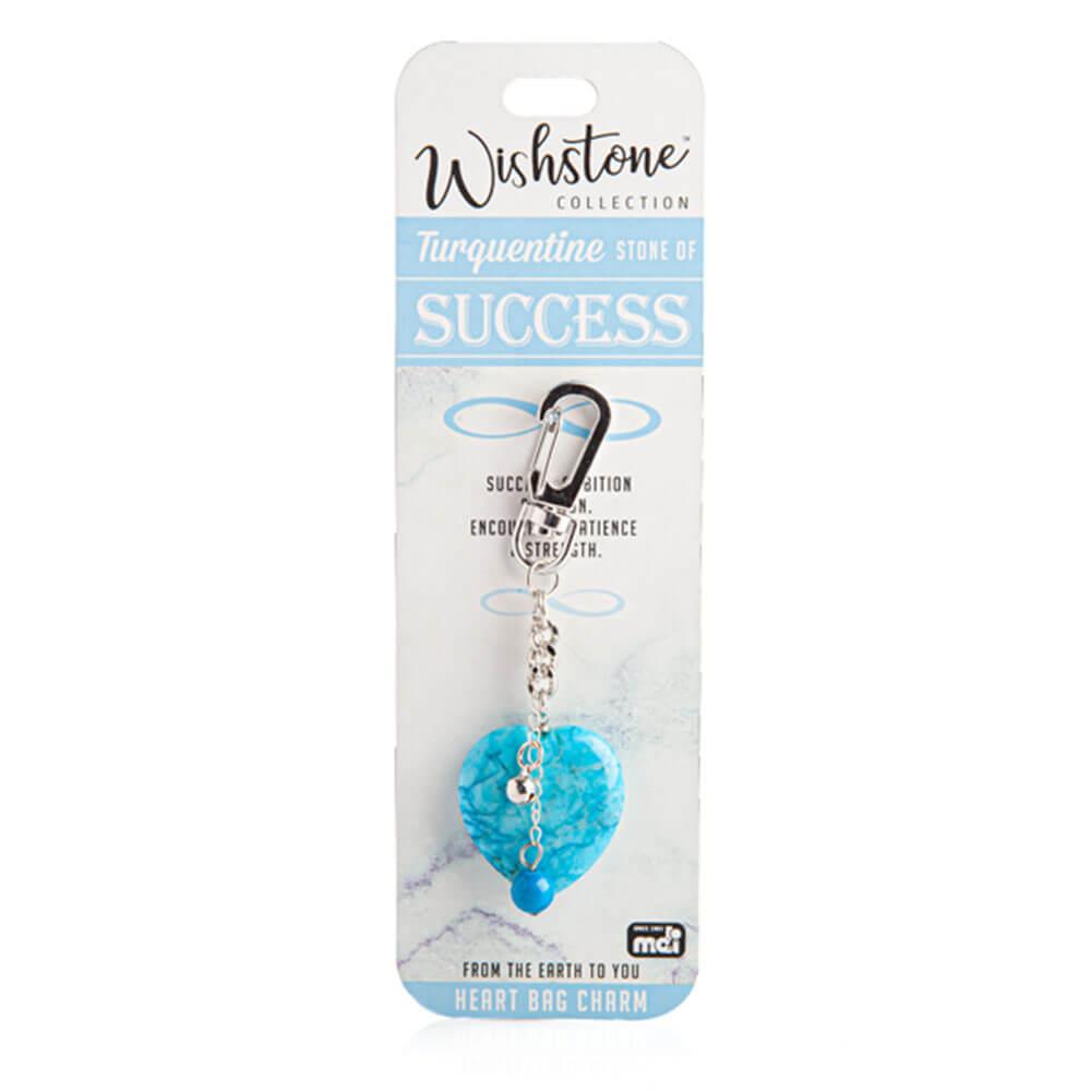 Wishstone Collection Turquentine Heart Bag Charm  |  Watches & Jewellery Accessories Watches & Jewellery